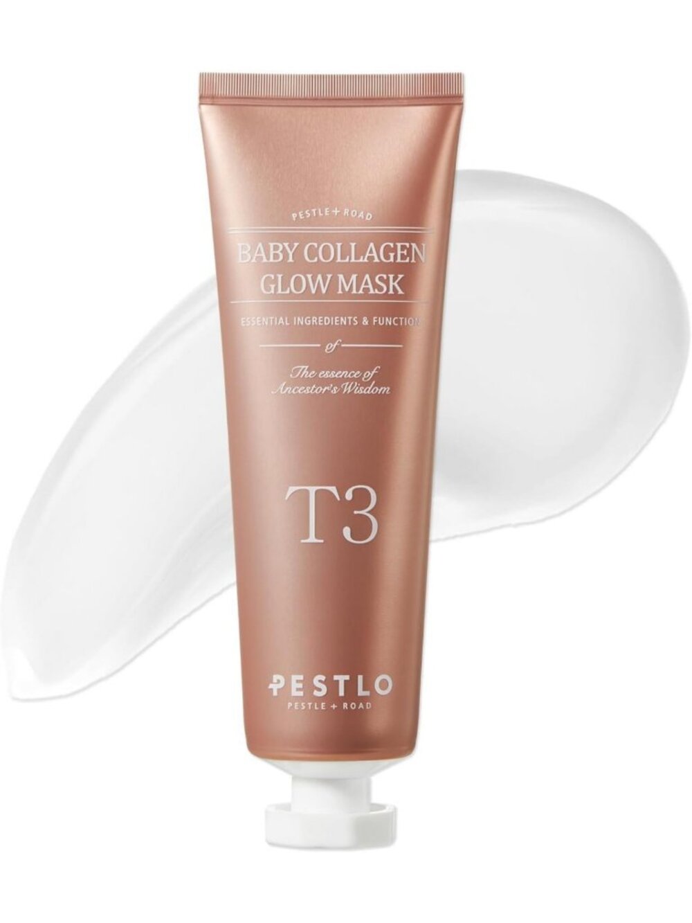 Hydrating Peel Off Facial Mask - Vegan Collagen, Aginon, Volufiline for Glow